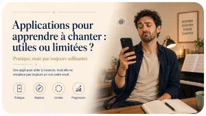 Applications pour apprendre à chanter