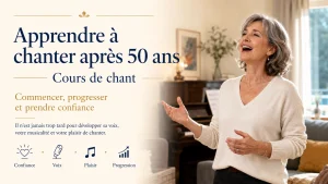 Apprendre à chanter après 50 ans