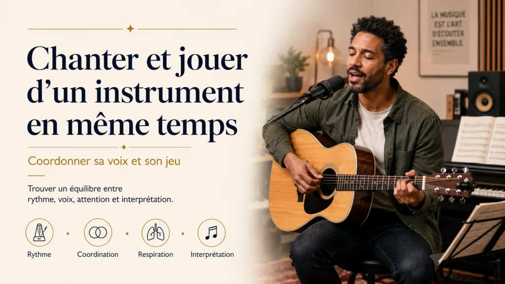 Chanter et jouer en harmonie