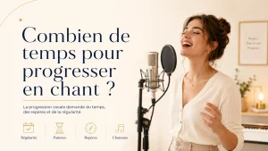 Combien de temps pour progresser en chant