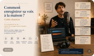 Comment enregistrer sa voix à la maison