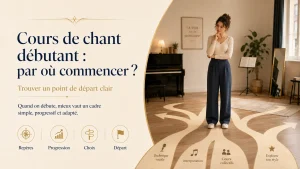 Cours de chant débutant - par où commencer
