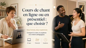 Cours de chant - en ligne ou en présentiel