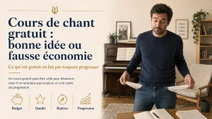Cours de chant - entre budget et qualité