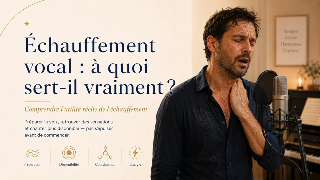 Échauffement vocal