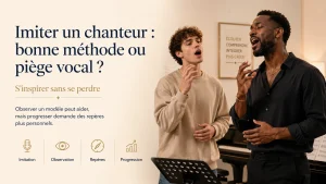 Imiter un chanteur - bonne méthode