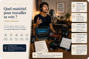Quel matériel pour travailler sa voix